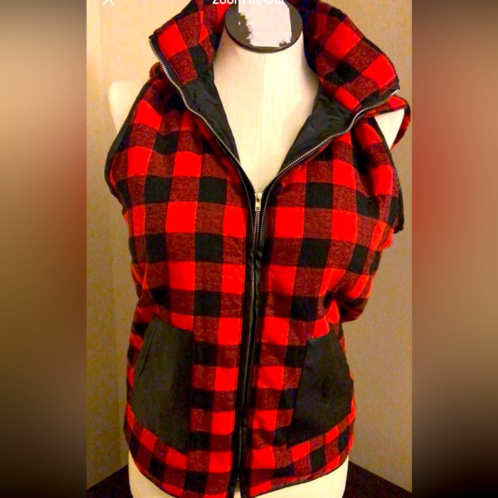 Flannel vest